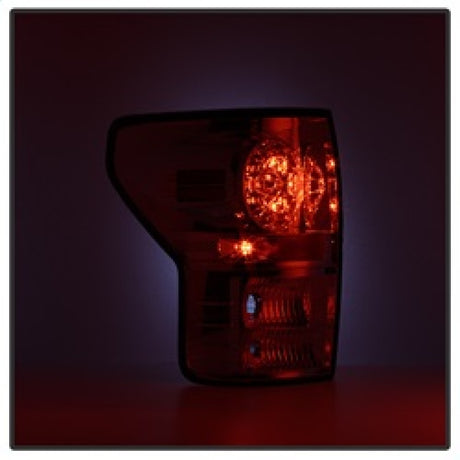 Feux arrière à LED Spyder Toyota Tundra 07-13 Rouge Fumé ALT-YD-TTU07-LED-RS
