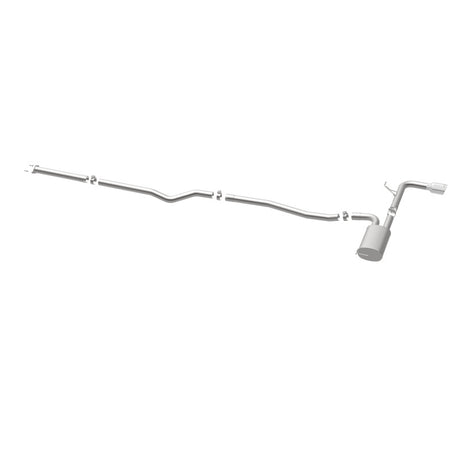 Catback MagnaFlow, SS, 2,5 po, Street, passage simple en ligne droite. Embout poli de 4 po, Ford Fusion 2,5 L 2015