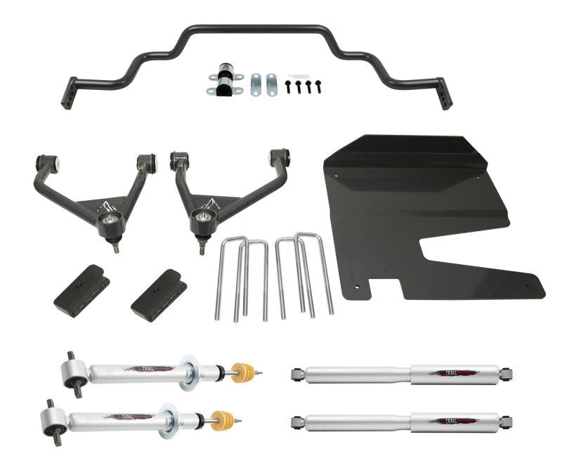 Belltech 19-20 Silverado / Sierra 4wd 4in Lift Kit with Front Sway Bar