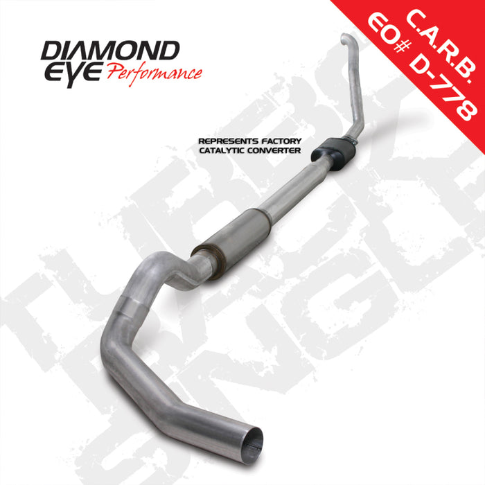 KIT Diamond Eye 5 pouces TB SGL AL : 94-97 FORD 7.3L F250/F350 PWRSTROKE NFS AVEC CARBURANT ÉQUIVALENT STDS