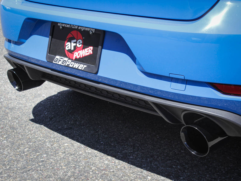 aFe 18-20 VW GTI (MK7.5) 2.0L MACH Force-Xp 3 pouces à 2,5 pouces 304 SS Système d'échappement arrière - Embouts noirs
