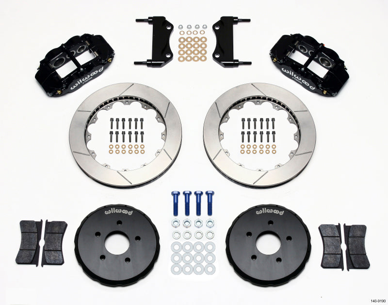 Kit de chapeau avant Wilwood Narrow Superlite 6R 13,06 pouces pour Nissan 350Z/Fiti G35