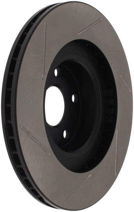 StopTech Power Slot 02-10 WRX Front Right SportStop Slotted Rotor