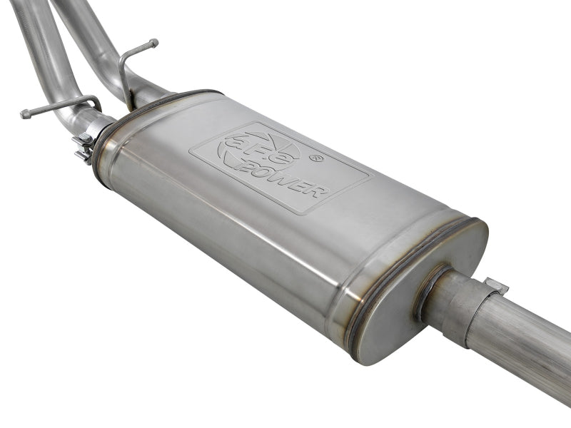 aFe Gemini XV 3in 304 SS Cat-Back Exhaust w/ Cutout 19-21 GM Silverado/Sierra 1500 V8