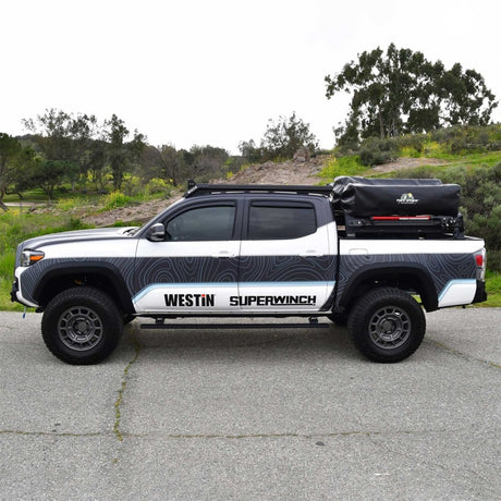 Marchepieds Westin 05-23 Toyota Tacoma Double Cab Pro-e - Tex. Blk