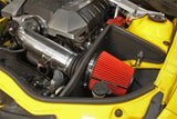 Spectre 10-12 Chevy Camaro V8-6.2L F/I Air Intake Kit - Clear Anodized w/Red Filter