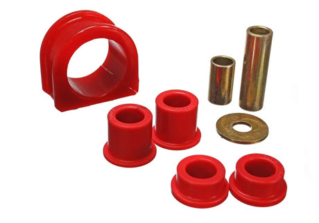 Ensemble de bagues de crémaillère de direction Energy Suspension - Rouge