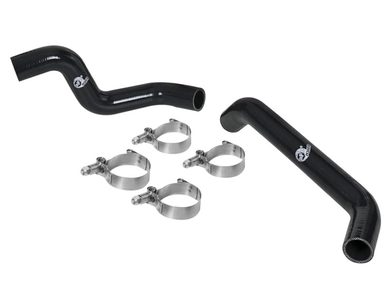 Kit de tuyaux de radiateur aFe BladeRunner avec tuyaux noirs 07-11 Jeep Wrangler (JK) V6 3,8 L