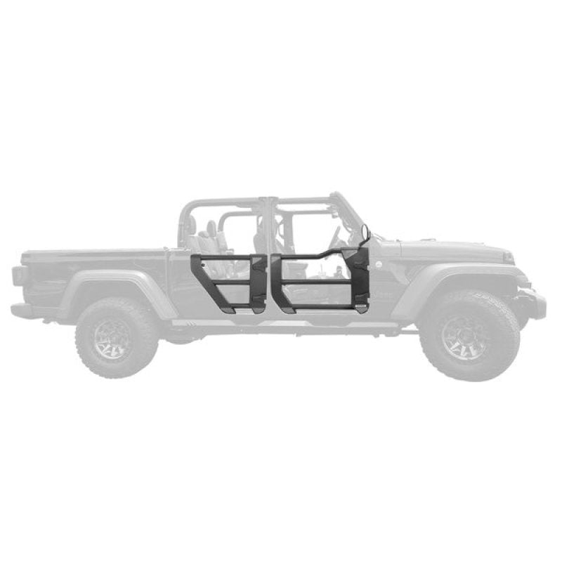 Porte tubulaire avant de remplacement pour Jeep Wrangler JLU 18-21/Gladiator JT Trailline 20-21