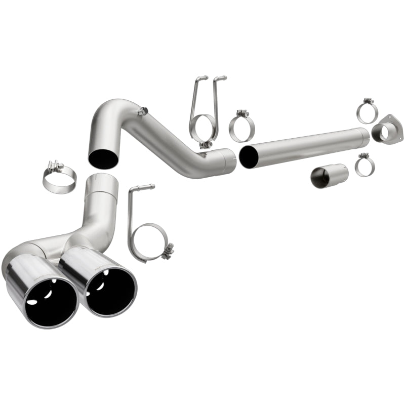 MagnaFlow 08-17 Ford F-250/F-350/F-450 4,6 L/6,7 DPF-Back SS 4 po double simple sortie arrière côté passager