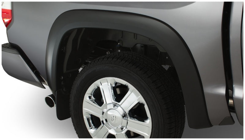 Élargisseurs de toit style OE pour Toyota Tundra Fleetside Bushwacker 19-21 - 4 pièces pour caisse de 66,7/78,7/97,6 po - Super blanc