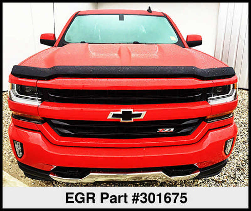 Protection de capot EGR 16+ Chev Silverado LD Superguard - Mat