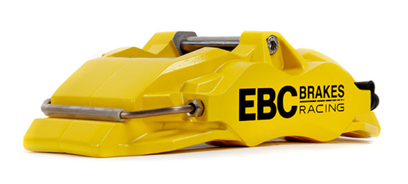 EBC Racing 13-22 Volkswagen Golf GTI MK7/MK8 2.0T Yellow Apollo-6 Front Right Caliper