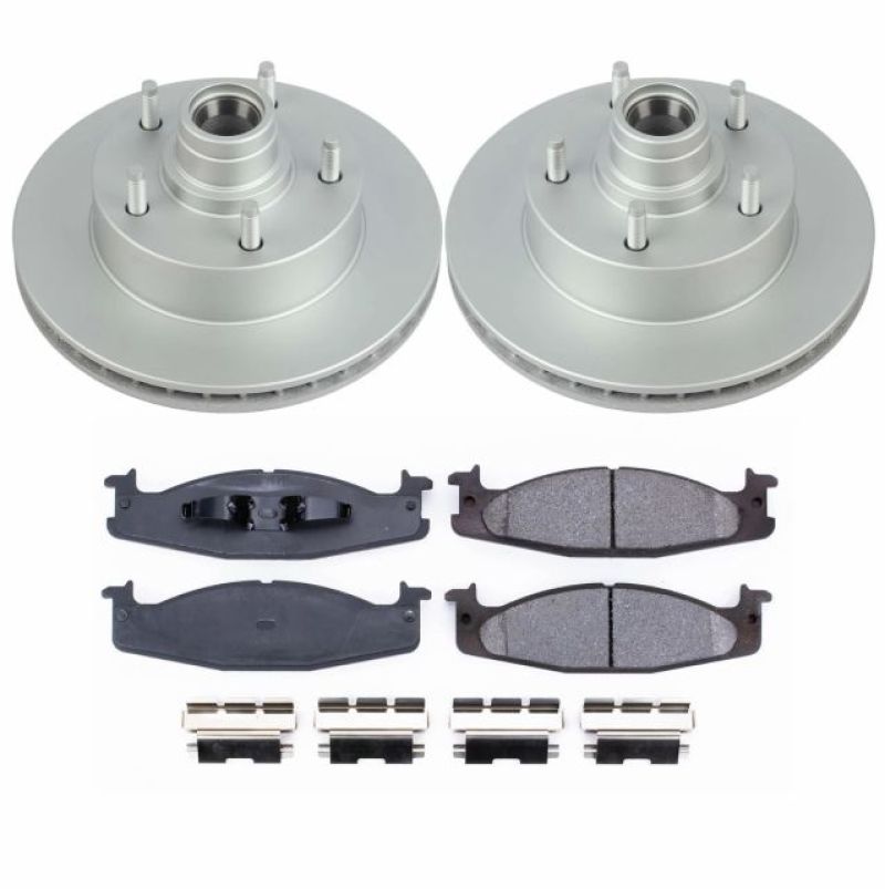 Kit de freins avant Power Stop 94-01 Ford E-150 Z17 Evolution Geomet avec revêtement