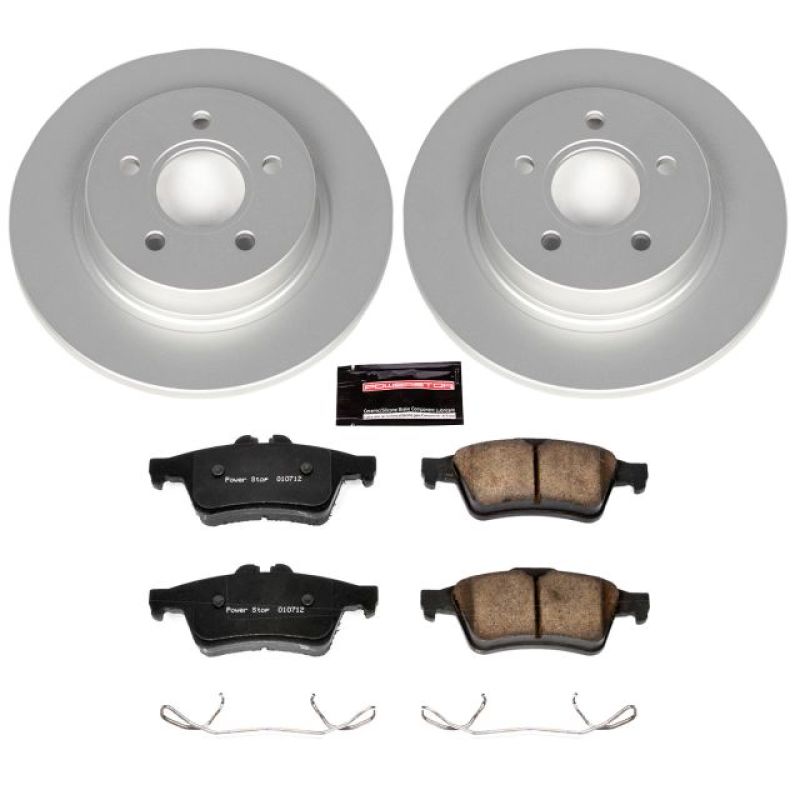 Power Stop 08-13 Volvo C30 Rear Z23 Evolution Sport Coated Brake Kit