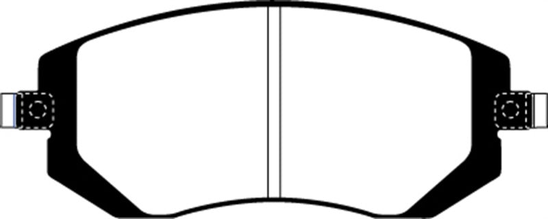 Plaquettes de frein avant EBC 04-06 Saab 9-2X 2.0 Turbo Ultimax2