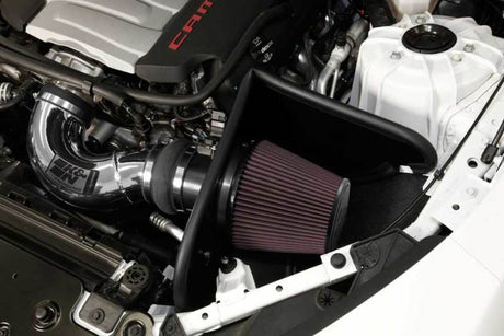 Système d'admission d'air Typhoon K&amp;N 2016 pour Chevrolet Camaro SS 6,2 L V8 F/I