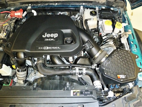 Admission d'air hautes performances K&amp;N 20-21 Jeep Wrangler V6-3.0L DSL