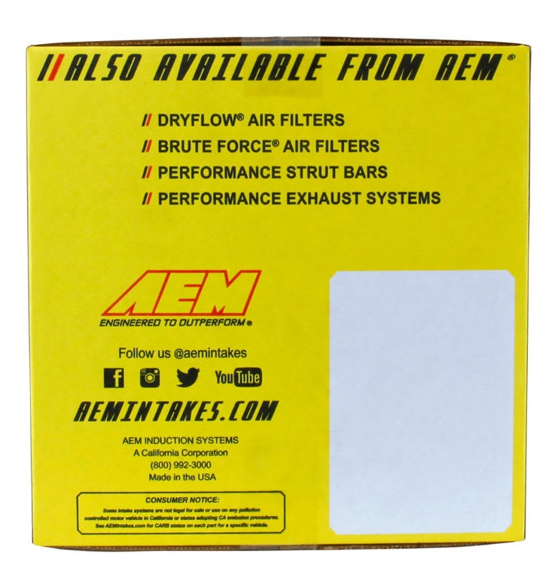 AEM CAS 19 Toyota Corolla Hatchback 2.0LF/I