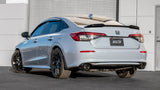 Borla 2023 Integra/22-23 Civic Si 1,5 L 4 cylindres MT FWD 4DR 2,50 pouces S-Type Catback Exhaust Fibre de carbone