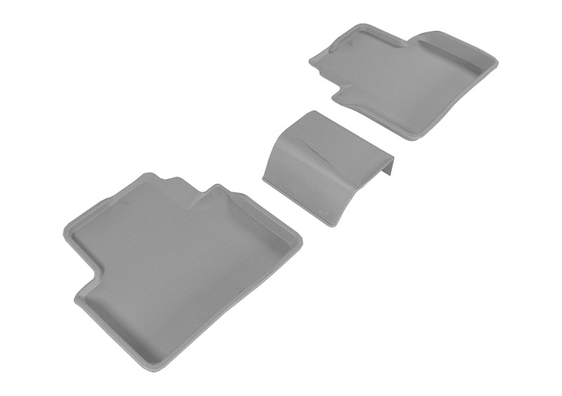 Tapis de sol 3D MAXpider pour Honda Civic Kagu 2016-2020, 2e rangée - Gris