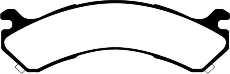 Plaquettes de frein arrière EBC Ultimax2 pour Chevrolet Silverado 3500 (2WD) 01-05