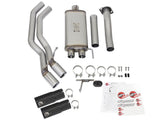 Échappements aFe Rebel 3 pouces SS Cat-Back 15-16 Ford F-150 EcoBoost V6 2,7/3,5 L V8 5,0 L avec embouts noirs