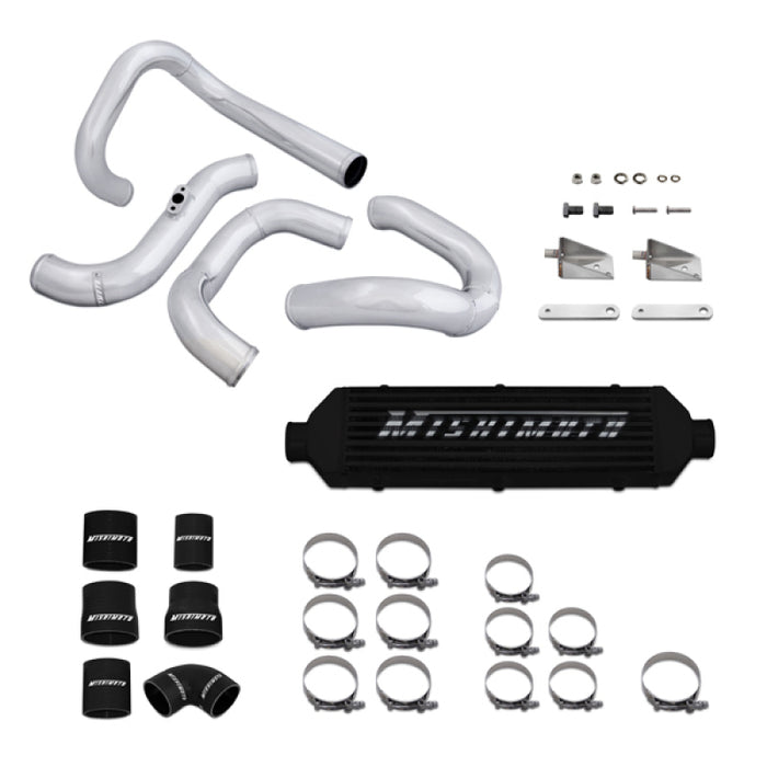 Kit de refroidisseur intermédiaire en aluminium noir Mishimoto pour Hyundai Genesis Coupé 10-11