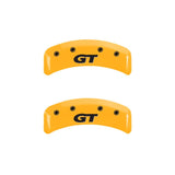 MGP 4 Caliper Covers Engraved Front & Rear MGP Black finish silver ch