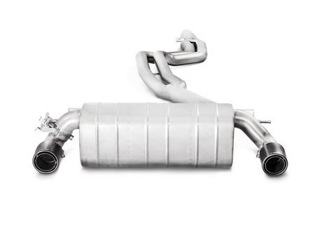 Arrière de catalyseur Akrapovic Evolution Line 16-17 pour BMW M240i (F22 F23) (SS) avec embouts en carbone (tuyau de liaison requis)