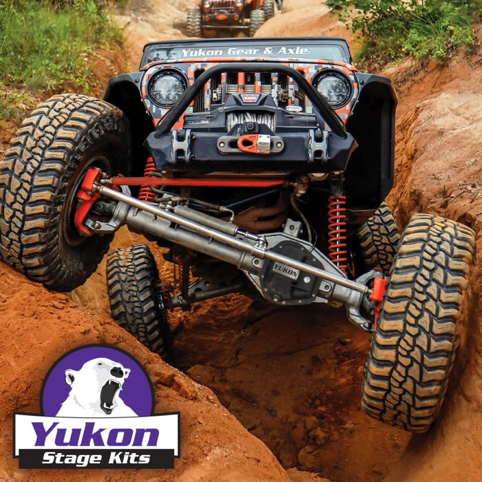 Yukon Gear Stage 2 Jeep JL/JT Re-Gear Kit w/Covers Dana 44 5.38 Ratio 28 Spline