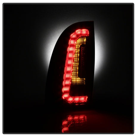 Feux arrière à LED Spyder 05-15 Toyota Tacoma (non compatibles avec les LED d'origine) - Fumé ALT-YD-TT05V2-LB-BSM