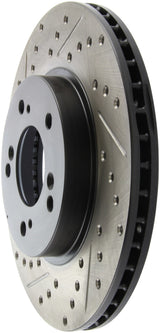 Rotor avant droit rainuré et percé StopTech pour Acura Integra Type R 97-01 / Honda CR-V 97-01