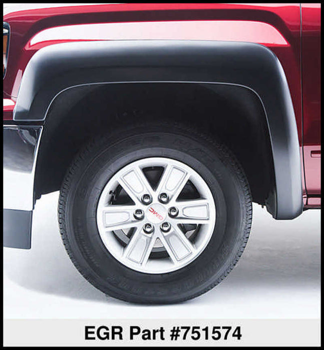 EGR 14+ Chev Silverado 6-8ft Bed Rugged Look Fender Flares - Set