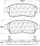 Plaquettes de frein StopTech Performance