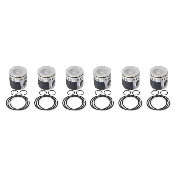 Piston Mahle industriel à injection 98.5-02 Dodge 24V taille standard avec segments / axes de piston / clips