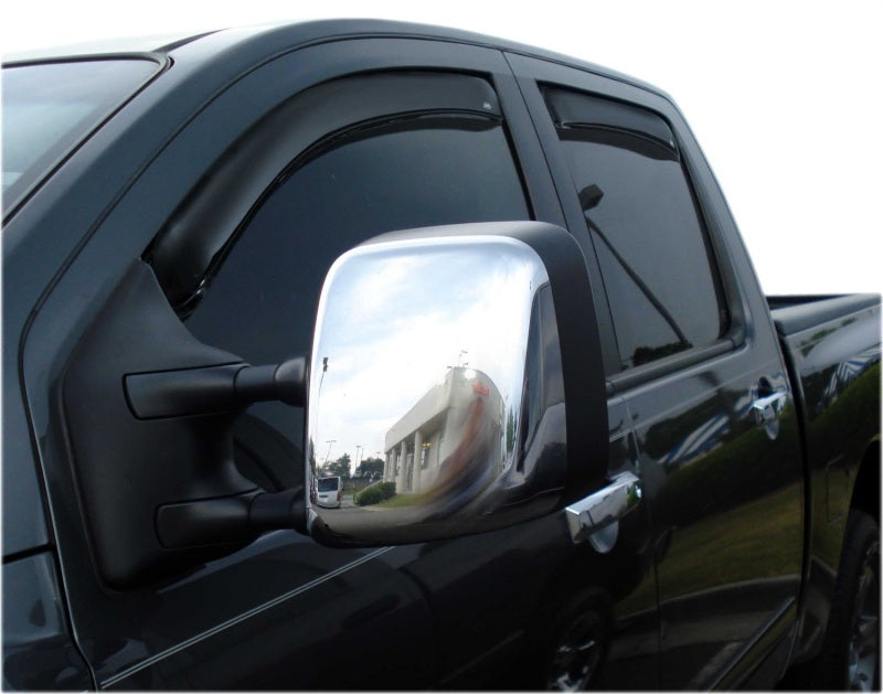 Déflecteurs de vitres avant et arrière AVS 04-15 Nissan Titan Crew Cab Ventvisor 4 pièces - Fumé