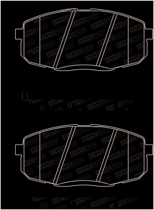 StopTech 14-16 Kia Soul Street Performance Front Brake Pads