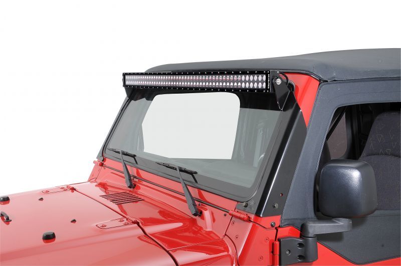 Ensemble de supports de montage suspendus KC HiLiTES 97-06 Jeep TJ pour barres lumineuses à DEL de 50 po de la série C/Gravity Pro6