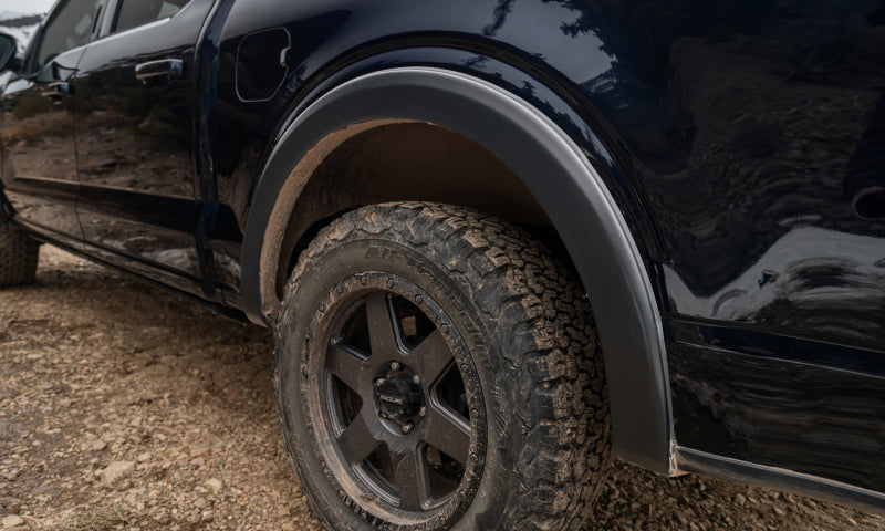Élargisseurs de pare-chocs Bushwacker 11-16 Ford F-250 Super Duty de style d'origine, 2 pièces - Noir