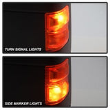 xTune Ford Superduty 08-15 L&R Extendable Power Heated Adjust Mirror Amber MIR-FDSD08S-PW-AM-SET