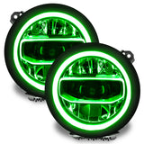 Oracle Jeep Wrangler JL/Gladiator JT RGB+W Headlight DRL Kit - ColorSHIFT w/o Cntrl
