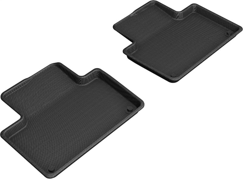 Tapis de sol 3D MAXpider 2015-2021 Volvo XC90 T8 Twin Engine Kagu 2e rangée - Noir