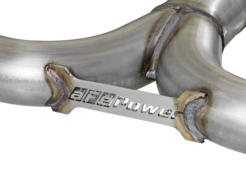 aFe 18-20 VW GTI (MK7.5) 2.0L MACH Force-Xp 3 pouces à 2,5 pouces 304 SS Système d'échappement arrière - Embouts noirs