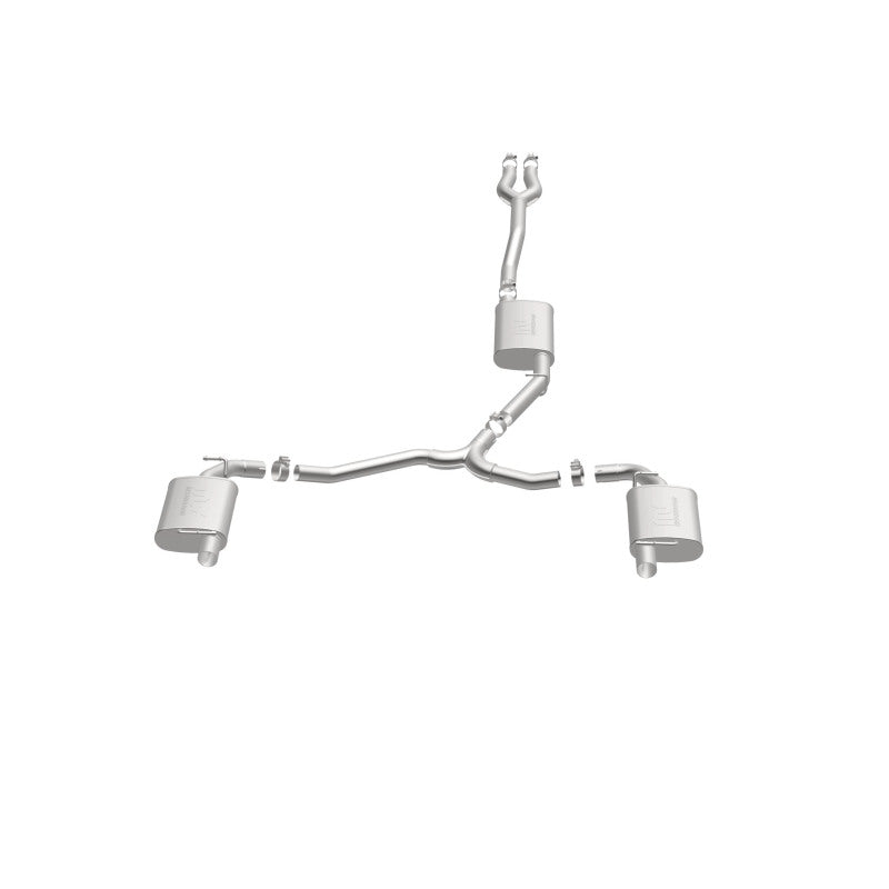 MagnaFlow Cat-Back SS Dual Split Rear Exit 2015 Dodge Charger/Chrysler 300C 3.6L V6 (utilise les embouts OEM)