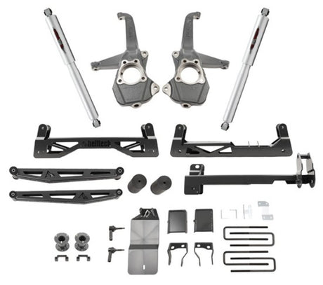 Kit de suspension Belltech 19-20 Chevrolet Silverado / GMC Sierra 1500 4WD 6 pouces avec amortisseurs