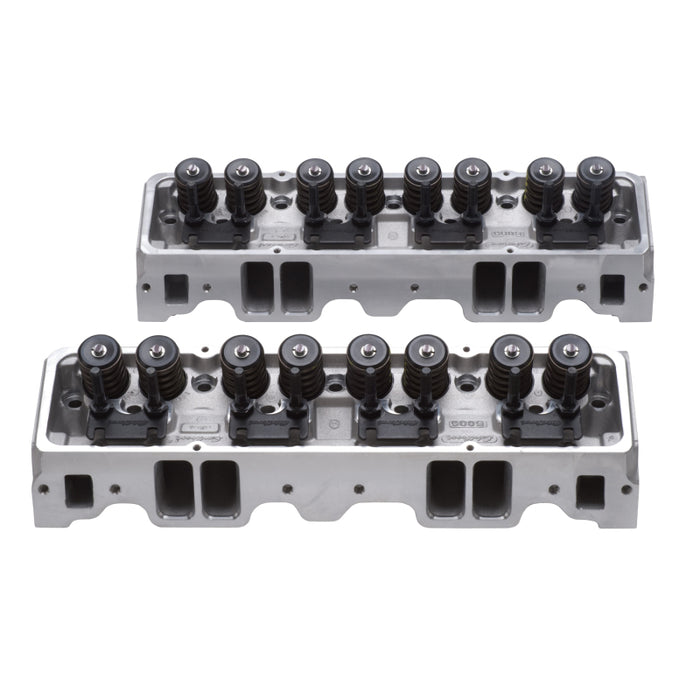 Culasse Edelbrock 1Pr E-210 SBC 64cc Perf RPM (paire complète)