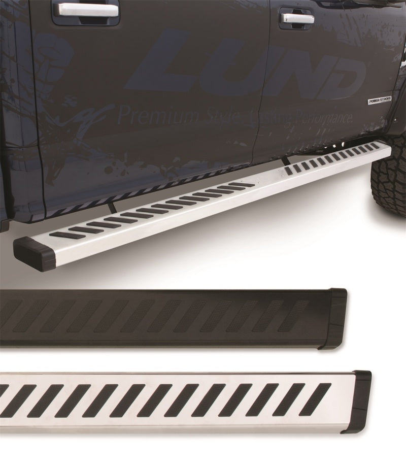 Lund 17-23 Ford F-250/350/450 Super Duty Crewcab Summit Ridge 2.0 Running Boards - Stainless