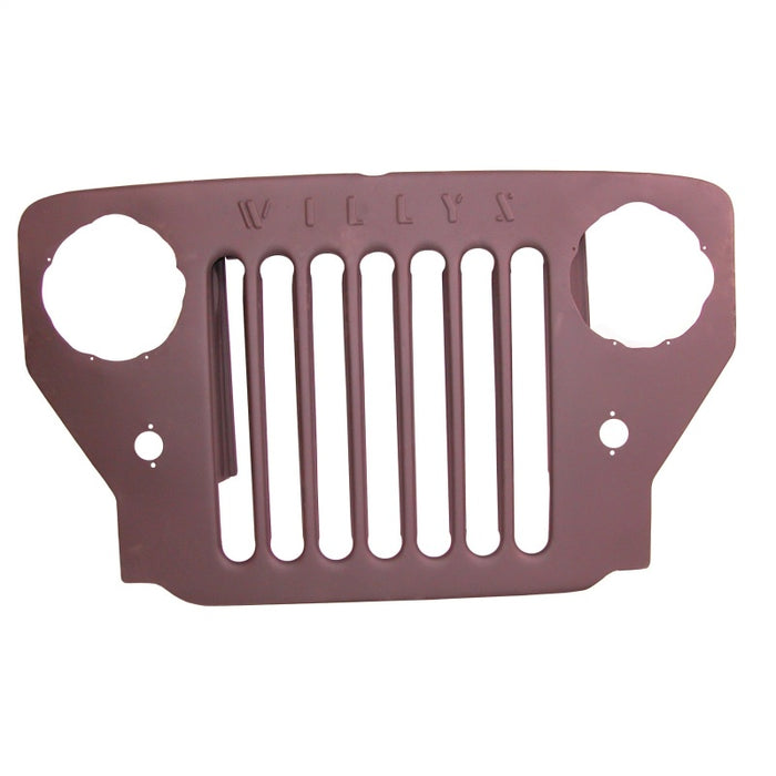 Grille Omix Willys Script 53-64 Willys CJ3B