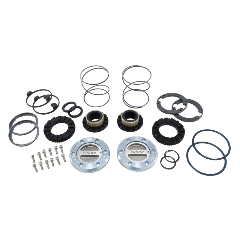Ensemble de moyeux verrouillables Yukon Gear Hardcore pour Dana 60/30 Spline. 75-93 Dodge / 77-91 GM / 78-97 Ford